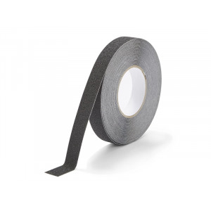Anti slip tape Grof 25 mm x 18.3 mtr. zwart